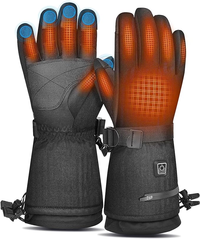 mens heated gloves