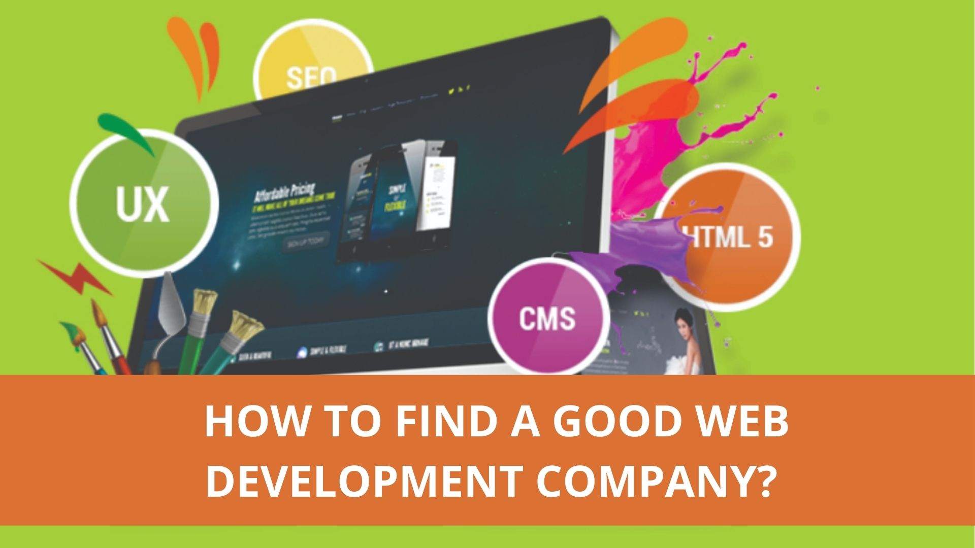 How to find a good web development company