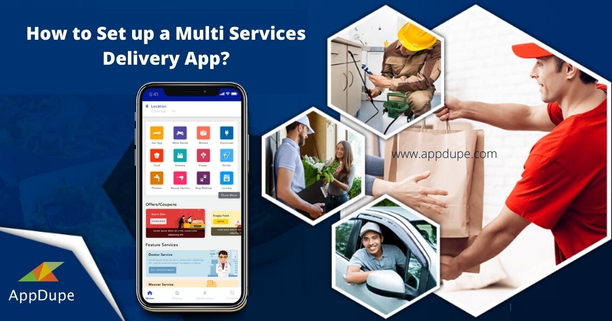 How to Set up a Multi Services Delivery App