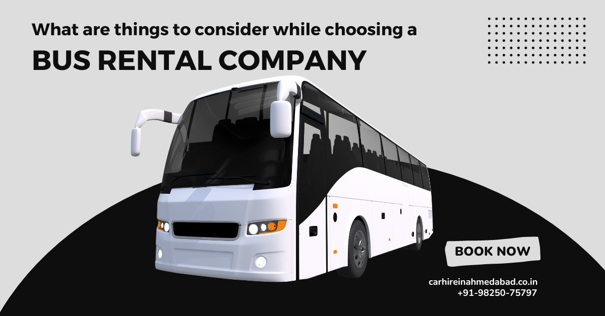 bus rental company