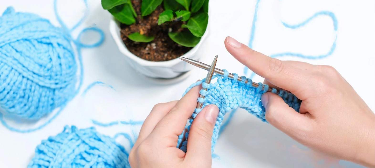 knitting acrylic